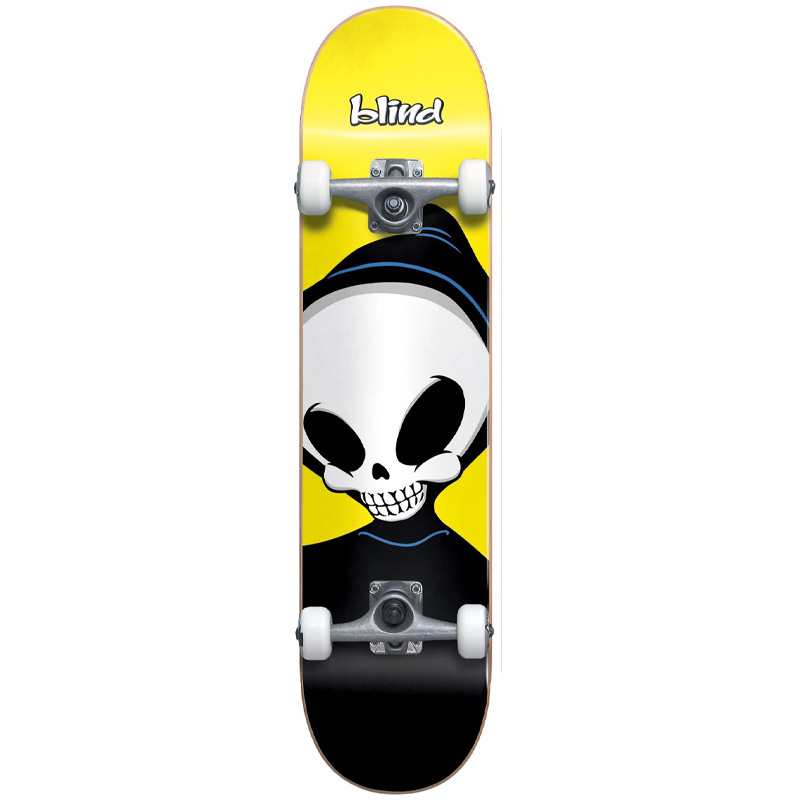 Blind Big Head Yth FP Soft Top Complete Skateboard Yellow 6.75 Blind Big Head Yth FP Soft Top Complete Skateboard Yellow 6.75