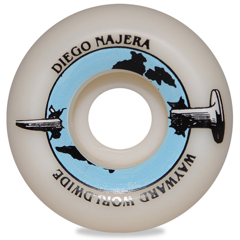 Wayward Diego Najera New Harder Funnel Cut Wheels 101A 52mm Wayward Diego Najera New Harder Funnel Cut Wheels 101A 52mm
