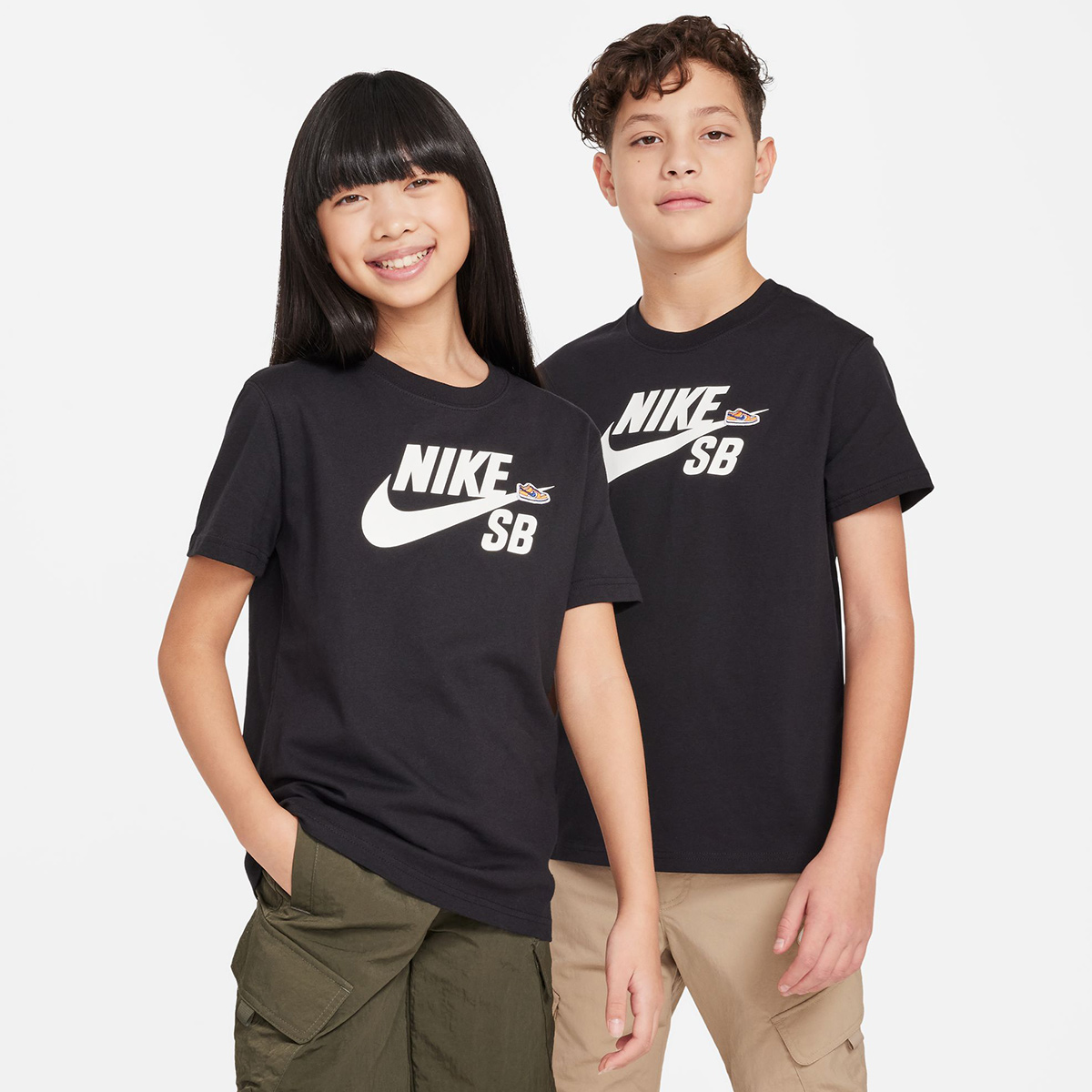 Nike SB Kids Sportswear Logo T-Shirt Black