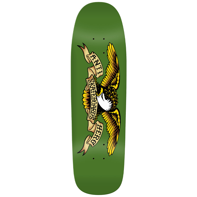 Anti Hero Team Shaped Eagle - Green Giant Skateboard Deck