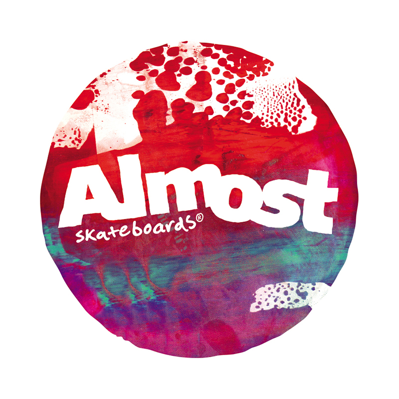 Almost Silkscreen Sticker 10cm Almost Silkscreen Sticker 10cm