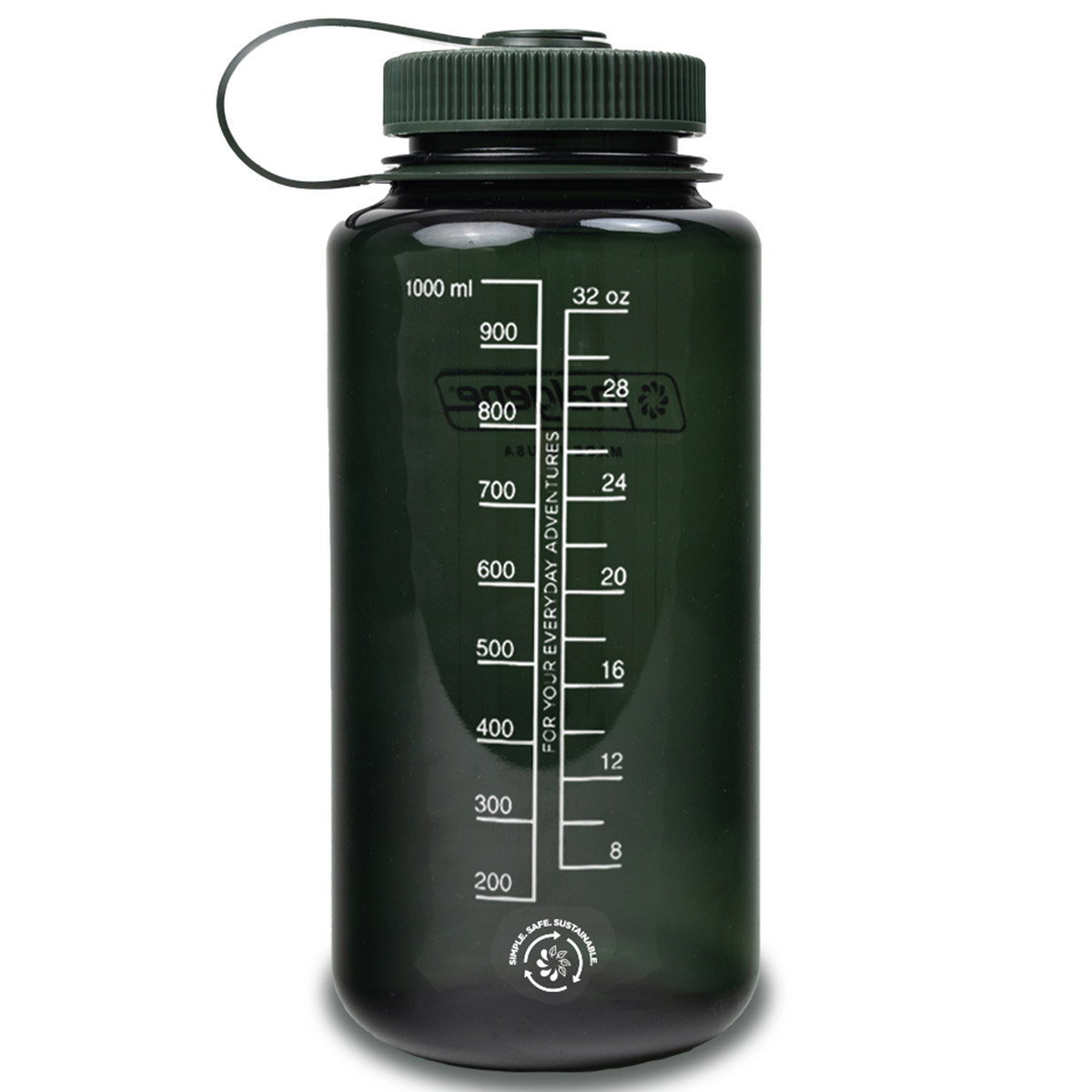 Nalgene Wide Mouth 1000ml Jade Sustain Nalgene Wide Mouth 1000ml Jade Sustain