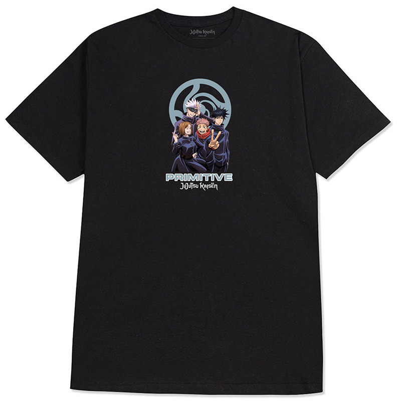 Primitive X Jujutsu Kaisen Jujutsu United T-Shirt Black