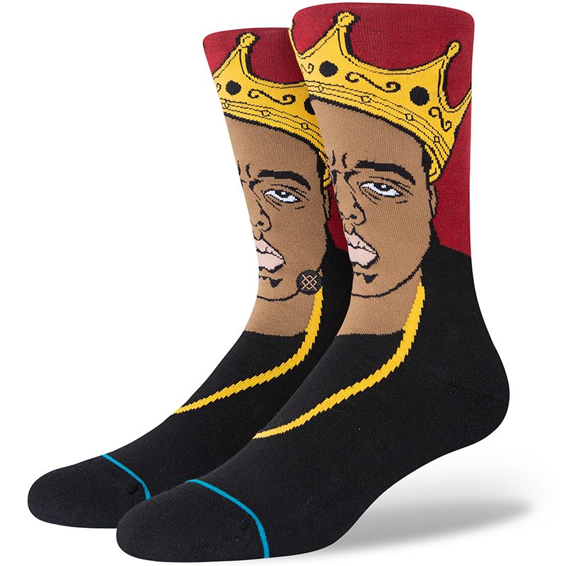 Stance Biggie Resurrected Socks Black