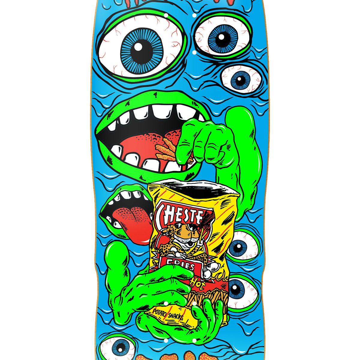 Heroin Dead Dave Mutate Or Die Skateboard Deck 10.4