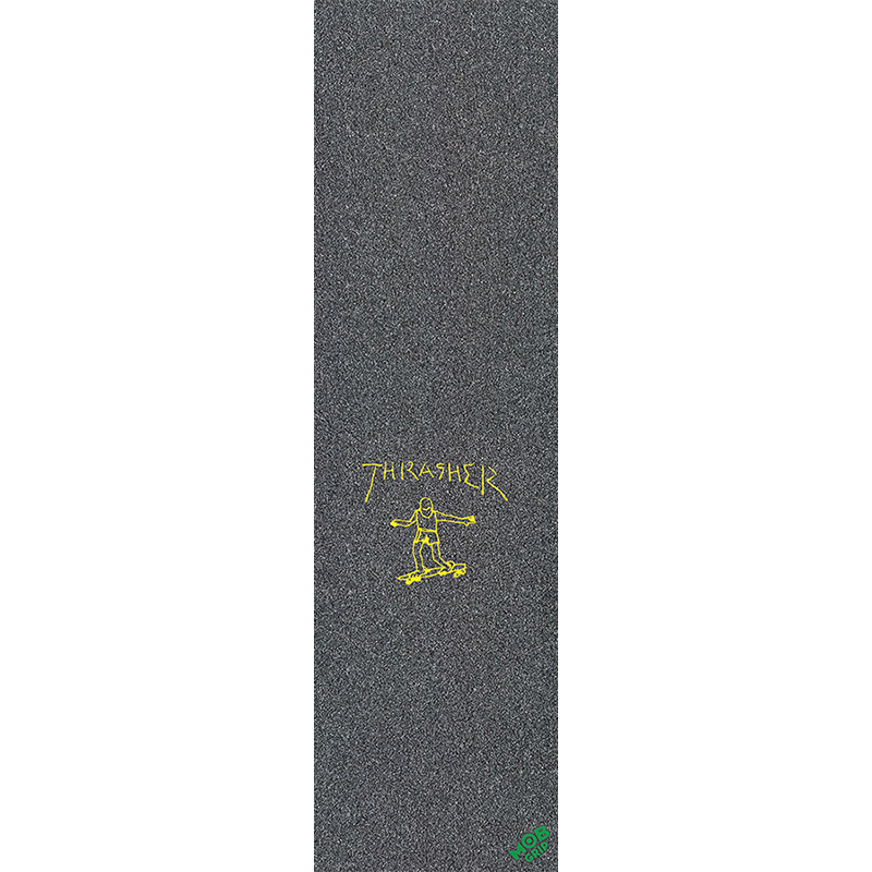 MOB Thrasher Gonz Griptape Sheet Black/Yellow 9.0 MOB Thrasher Gonz Griptape Sheet Black/Yellow 9.0