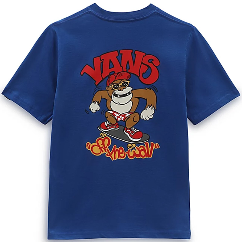 Vans Kids Apesk8Er T-Shirt Dark Blue (8-14 years)