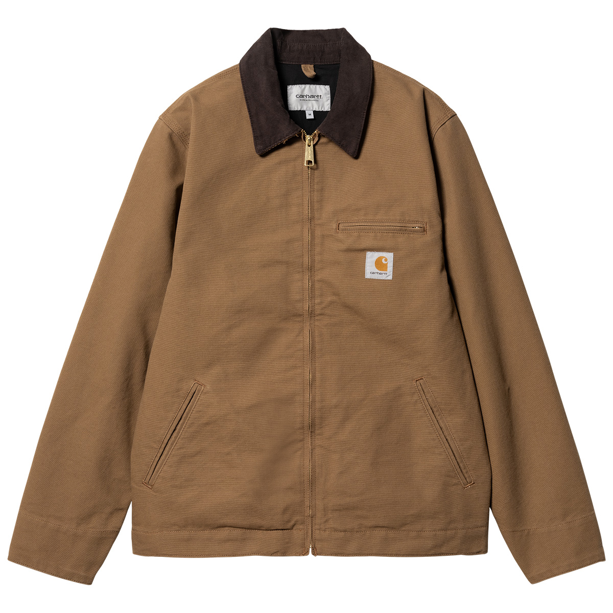 Carhartt WIP Detroit Jacket Hamilton Brown/Tobacco Rinsed Carhartt WIP Detroit Jacket Hamilton Brown/Tobacco Rinsed