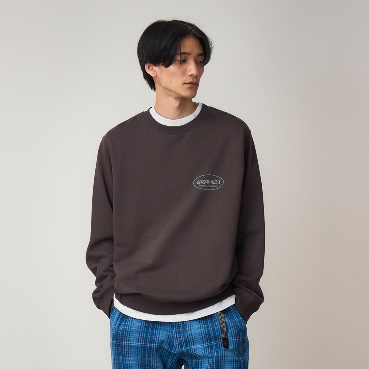 Gramicci Original Freedom Sweater Deep Brown Gramicci Original Freedom Sweater Deep Brown