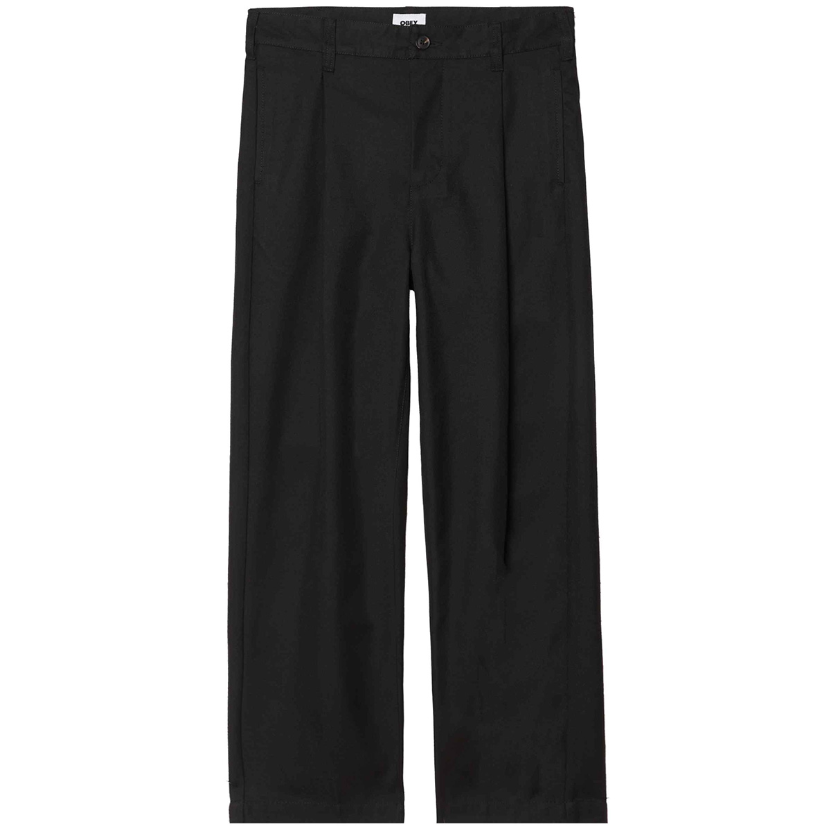 Obey Armel Pleated Pant Black