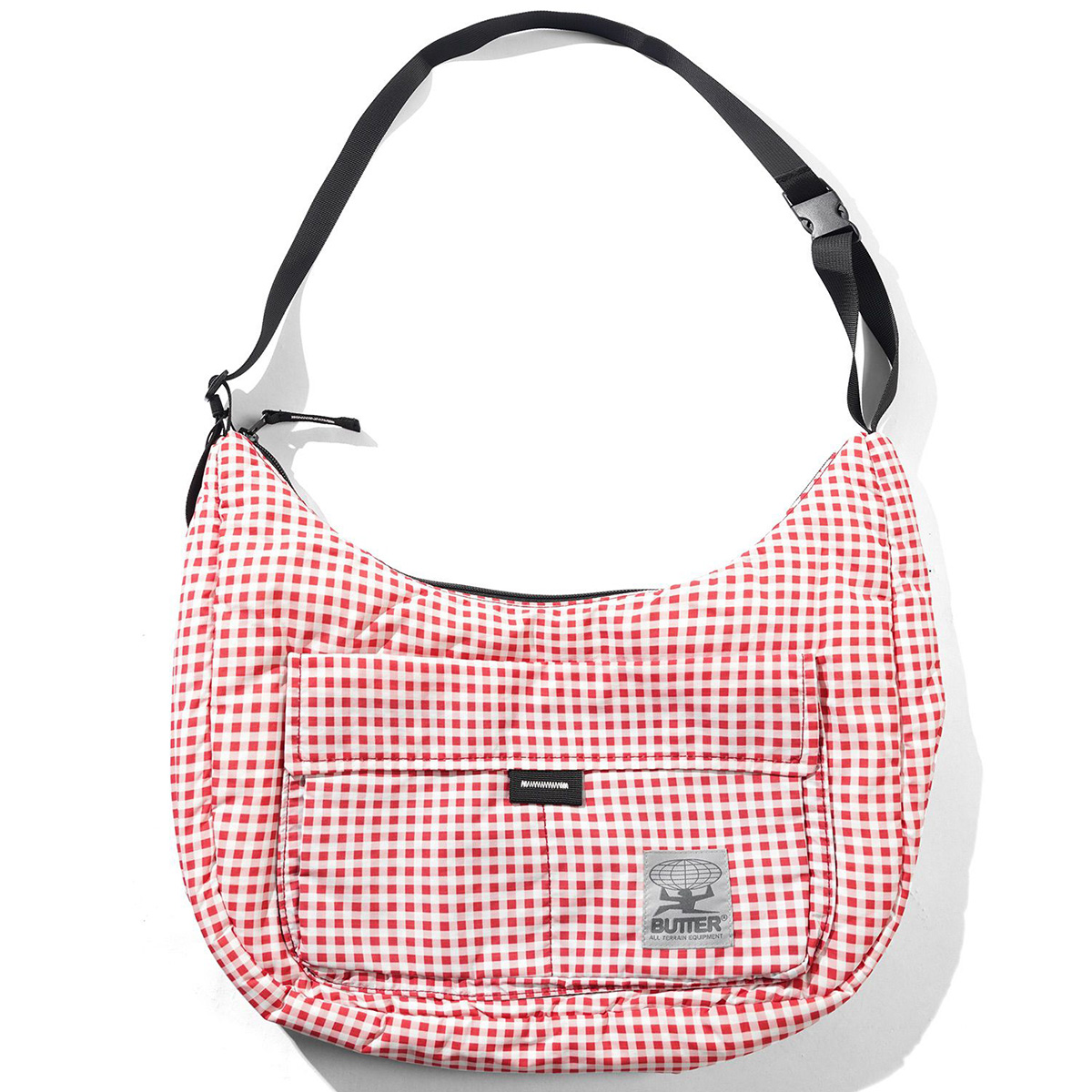 Butter Goods Crossbody Bag Red Gingham