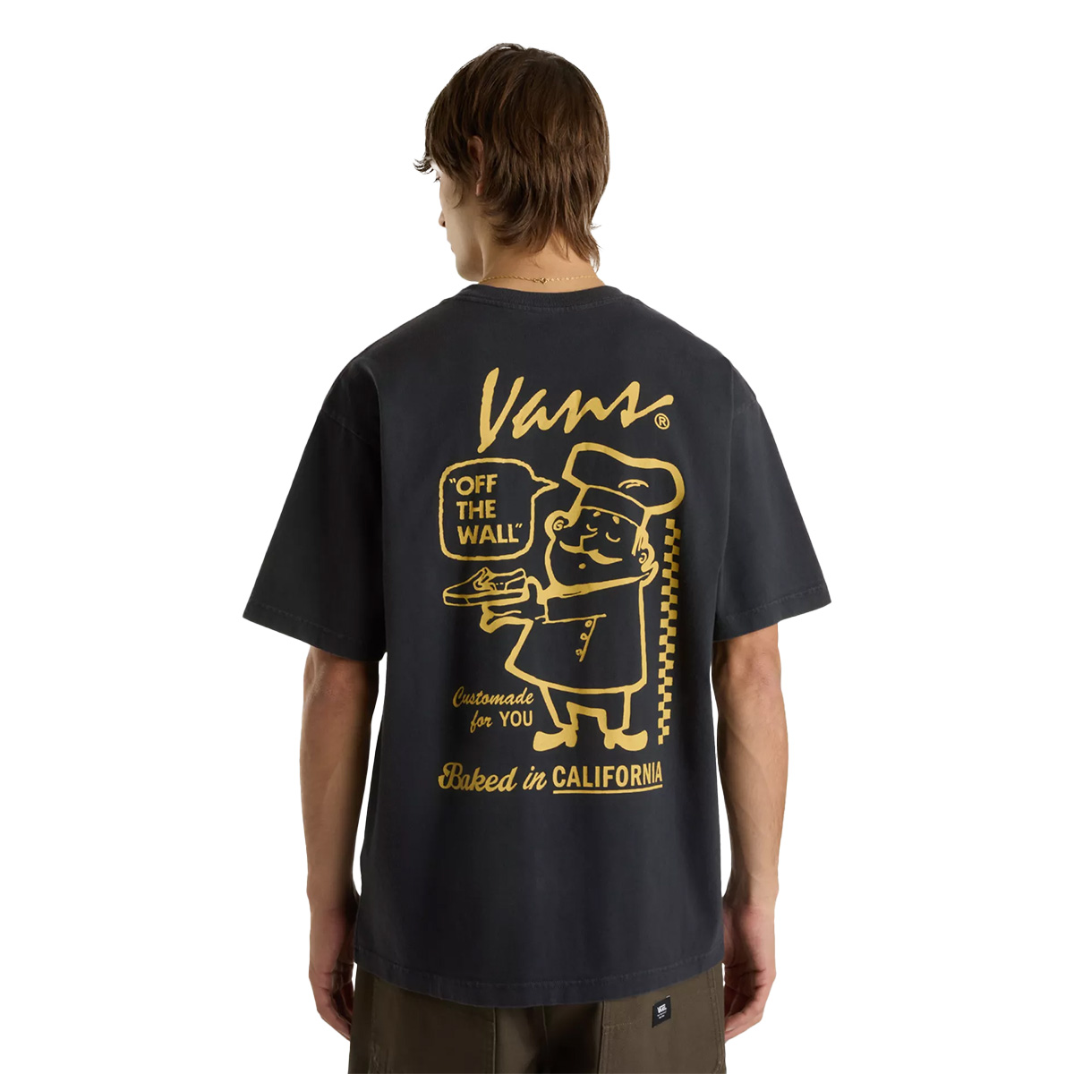 Vans 66 Baked In Loose T-Shirt Black Vans 66 Baked In Loose T-Shirt Black
