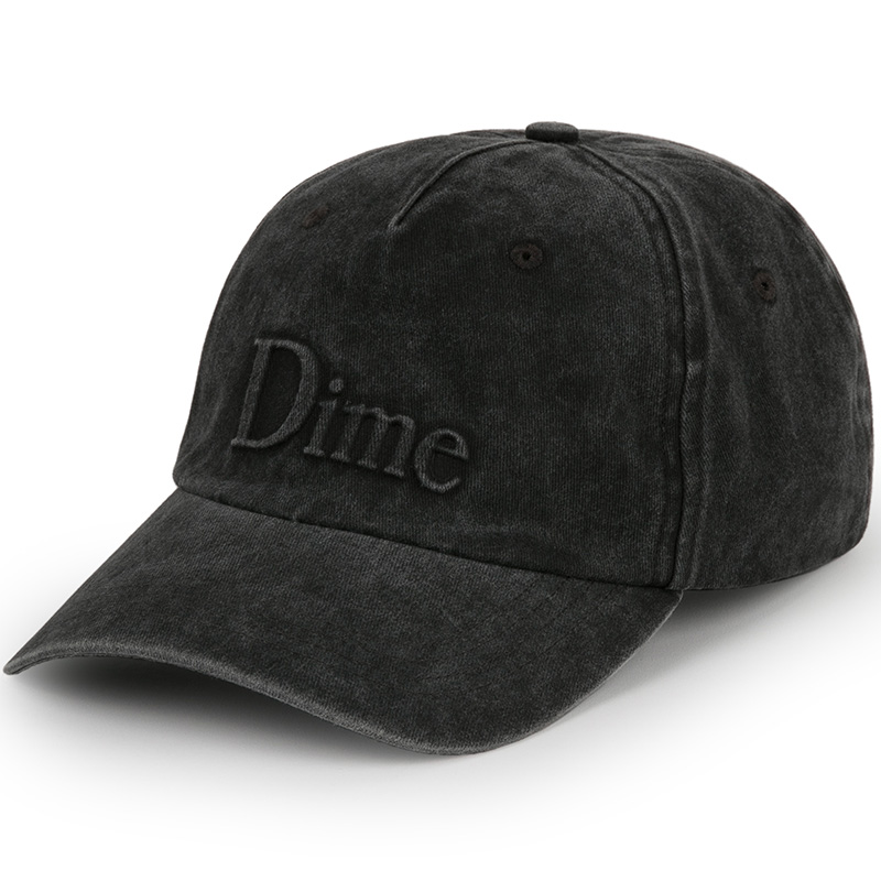 Dime Classic Embossed Uniform Cap Charcoal Washed