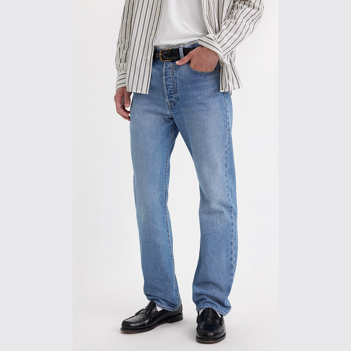 Levi's 501 Original Chemicals Pants Dark Indigo Levi's 501 Original Chemicals Pants Dark Indigo