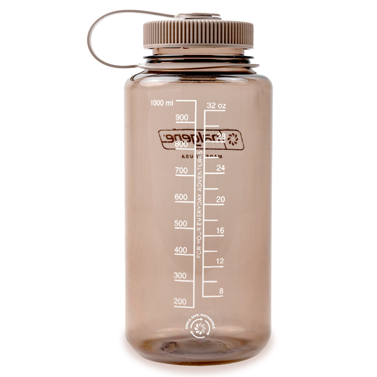 Nalgene Wide Mouth 1000ml Mocha Sustain Nalgene Wide Mouth 1000ml Mocha Sustain