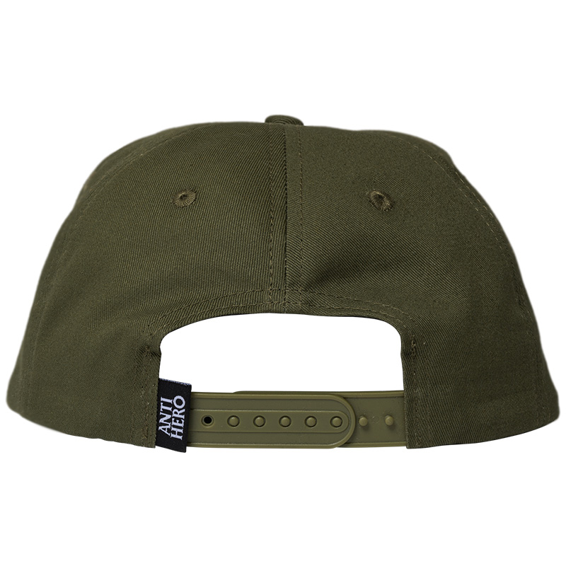 Anti Hero Basic Pigeon Snapback Cap Olive/Orange Anti Hero Basic Pigeon Snapback Cap Olive/Orange