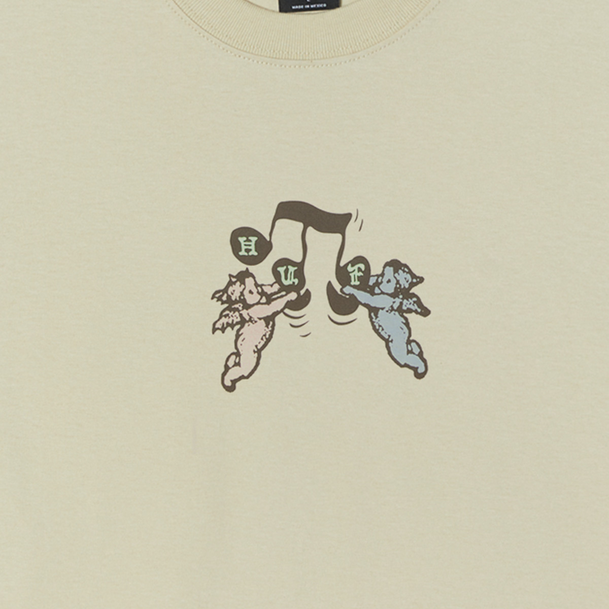 HUF Song T-Shirt Stone HUF Song T-Shirt Stone
