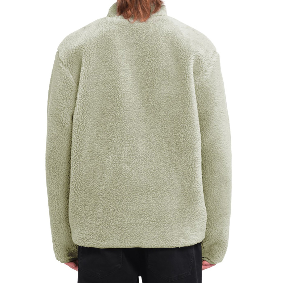 Volcom Muzzer Fuzzar Zip Sweater Green Tea Volcom Muzzer Fuzzar Zip Sweater Green Tea