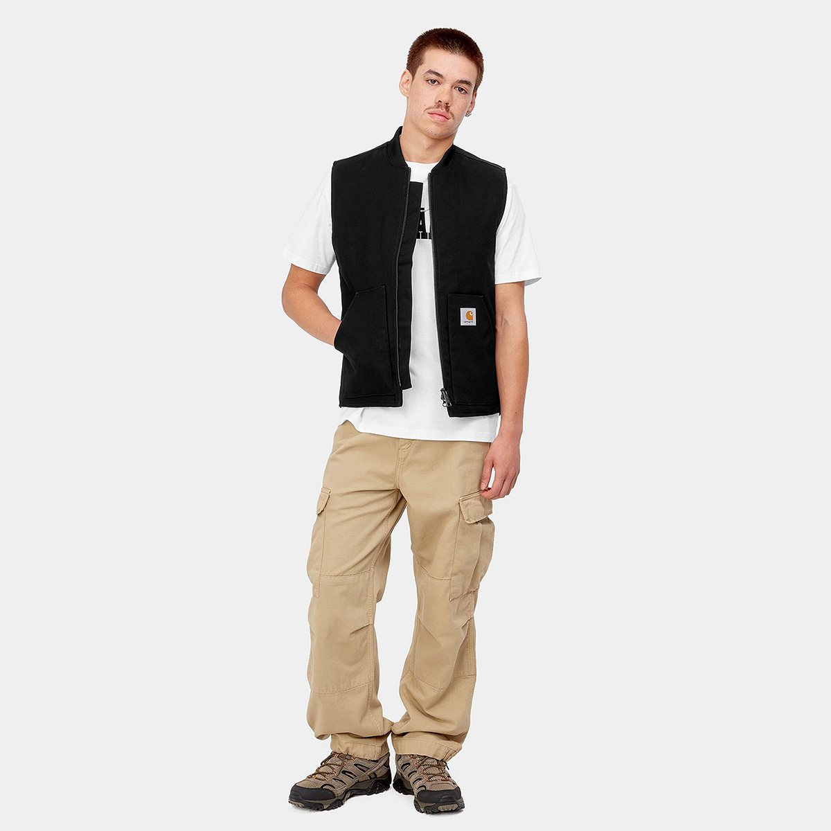 Carhartt WIP Classic Vest Black Rigid Carhartt WIP Classic Vest Black Rigid