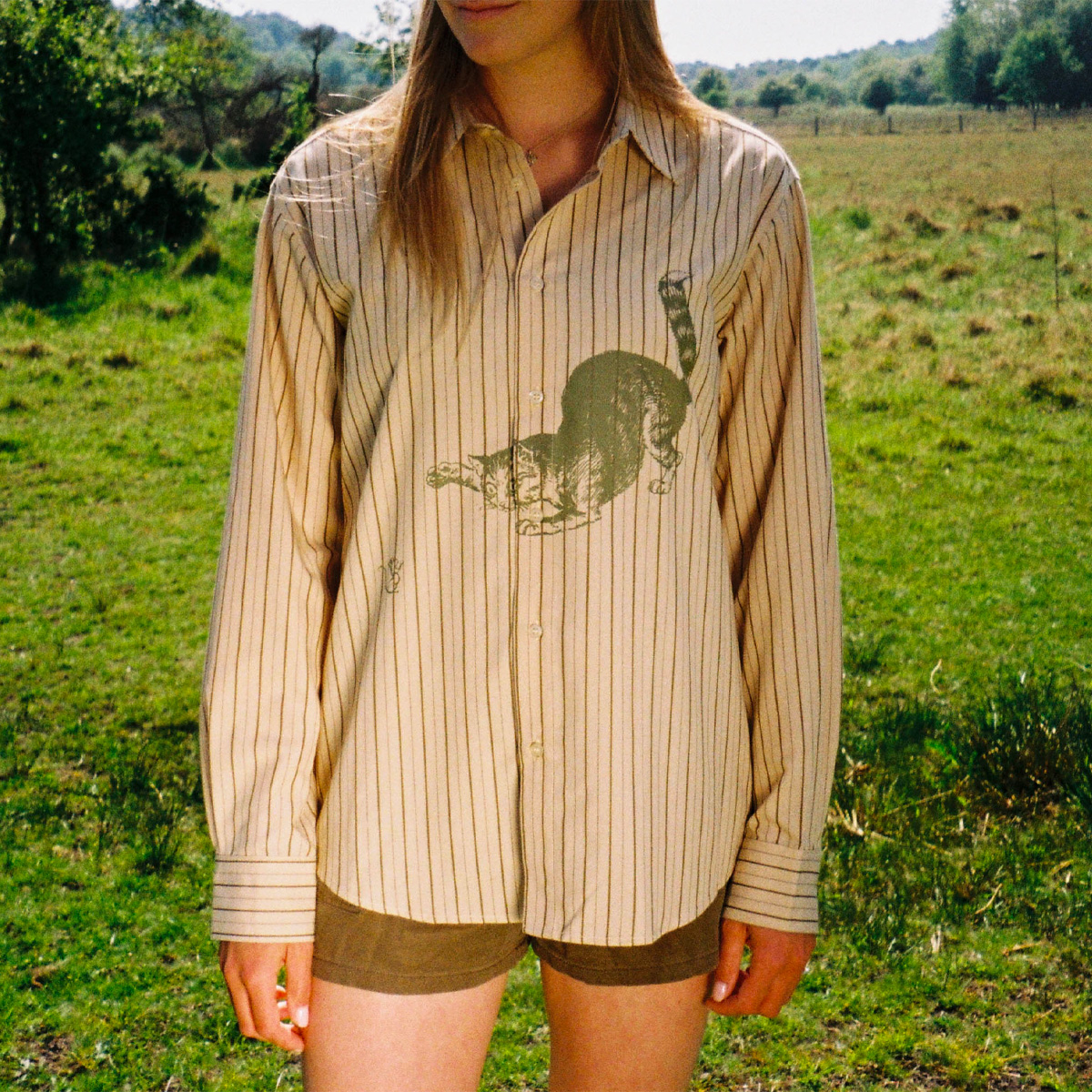 The Loose Company Cat & Mouse Shirt The Loose Company Cat & Mouse Shirt