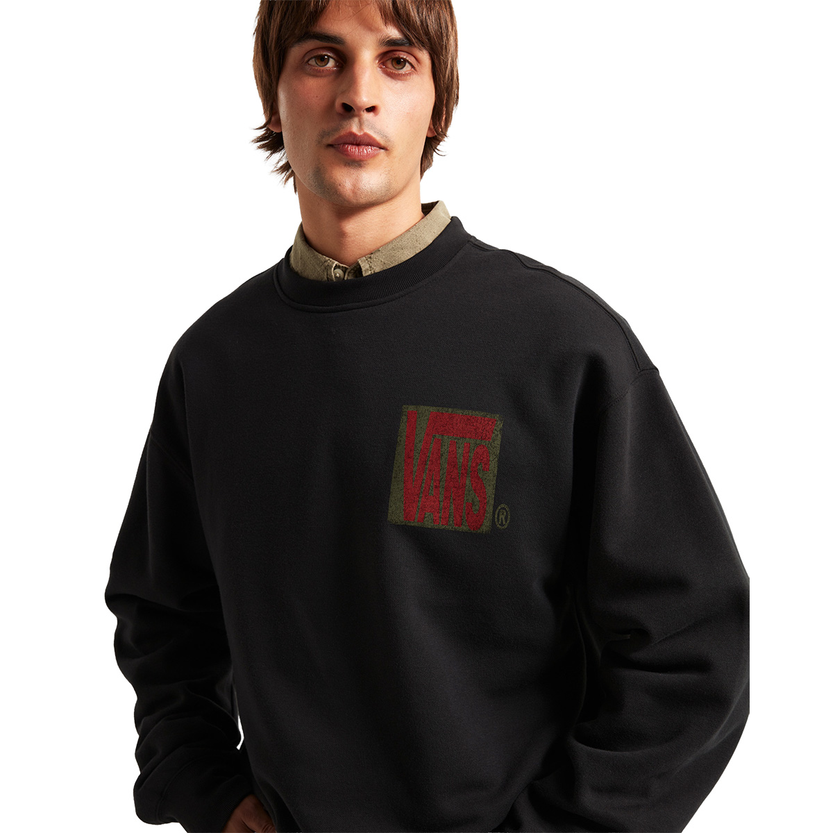 Vans Stretch Stack Crackle Sweater Black