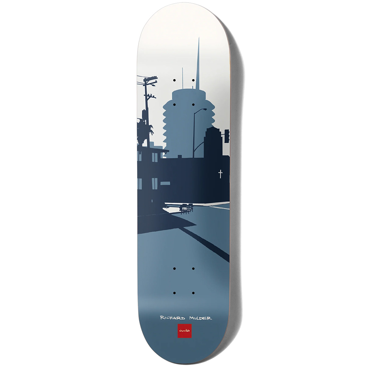 Chocolate Mulder Return to Chocolate City OG Skateboard Deck 7.5 Chocolate Mulder Return to Chocolate City OG Skateboard Deck 7.5