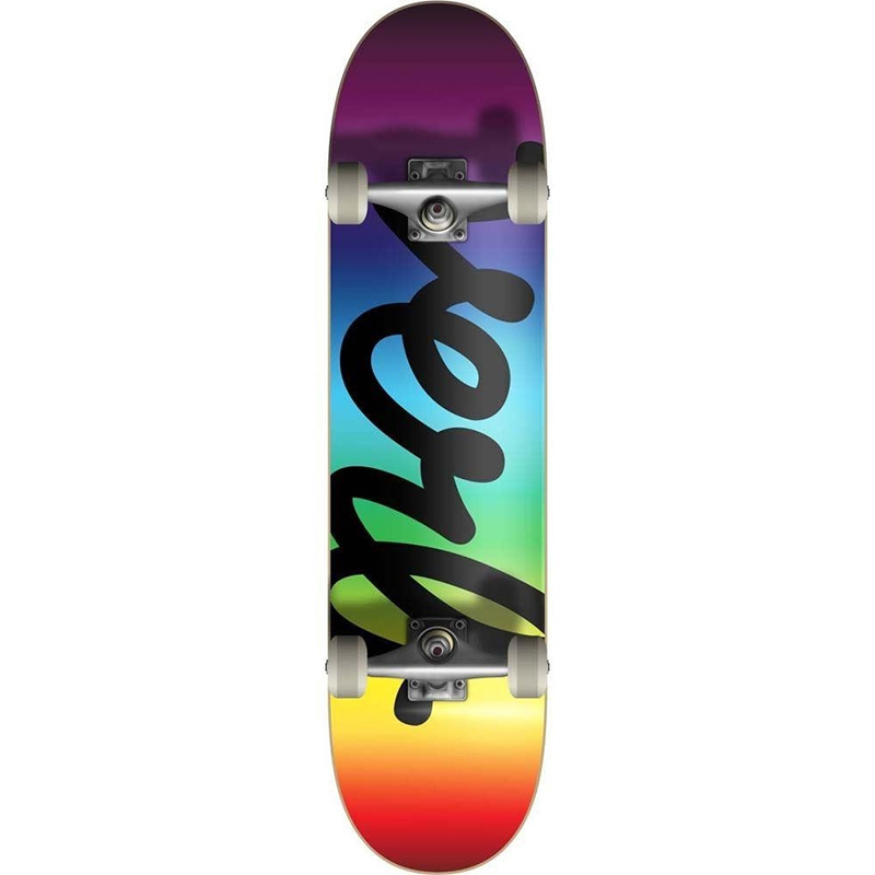 Verb Spectrum Pushing Forward Complete Skateboard Black 7.75