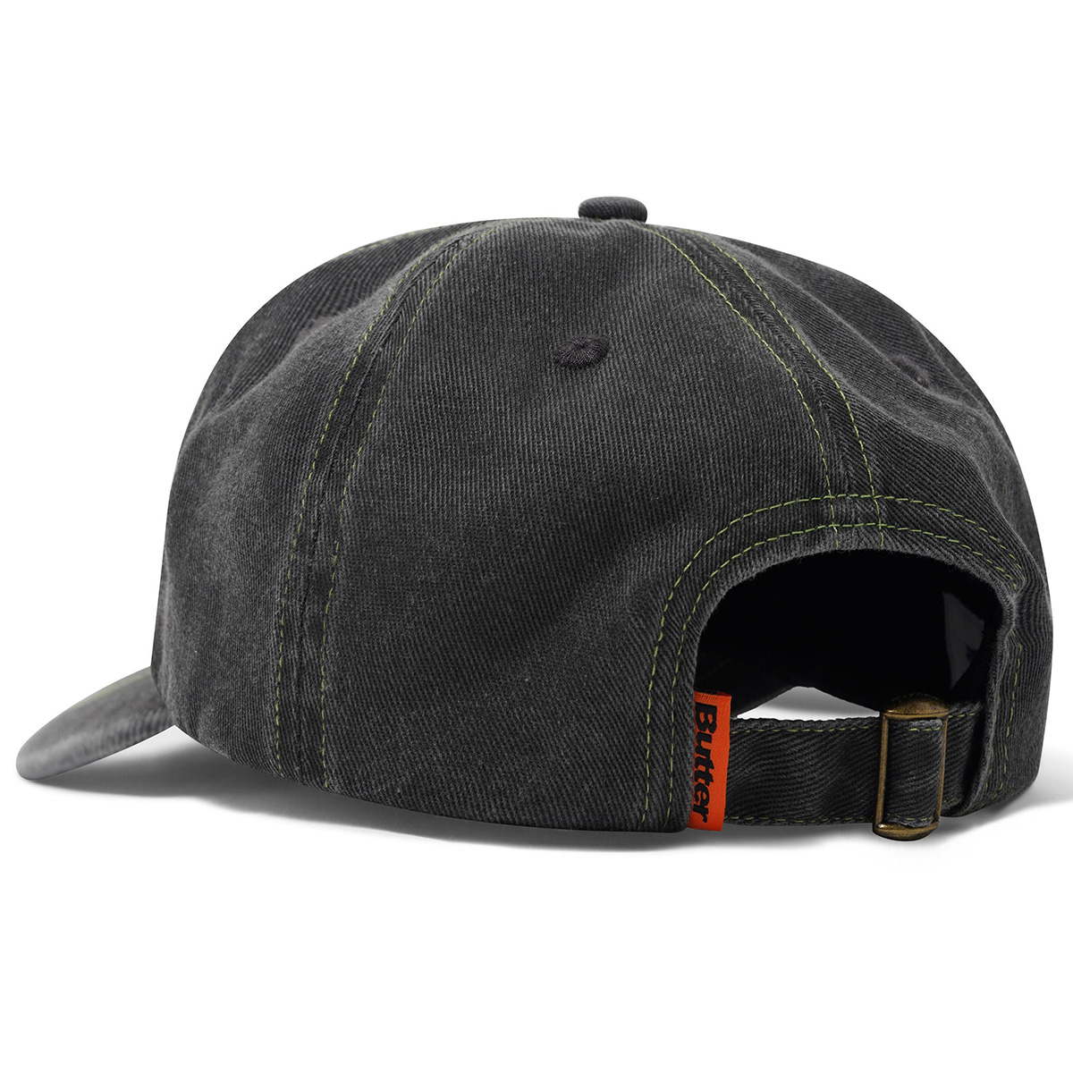 Butter Goods Scribble 5 Panel Cap Washed Black