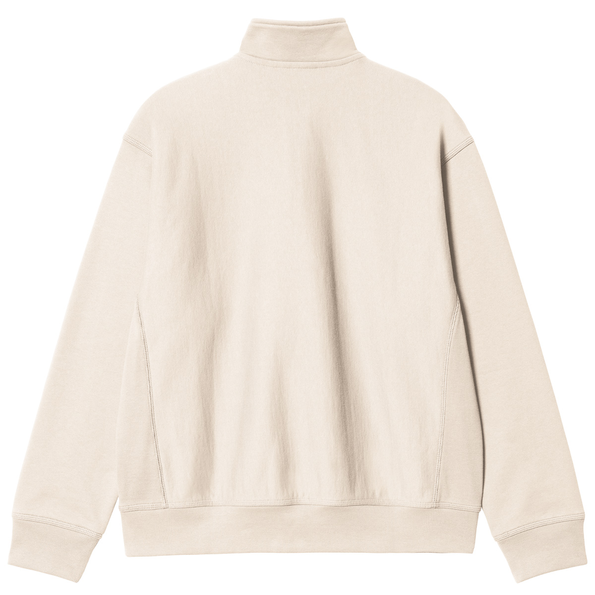 Carhartt WIP Half Zip American Script Sweater Moonbeam Carhartt WIP Half Zip American Script Sweater Moonbeam