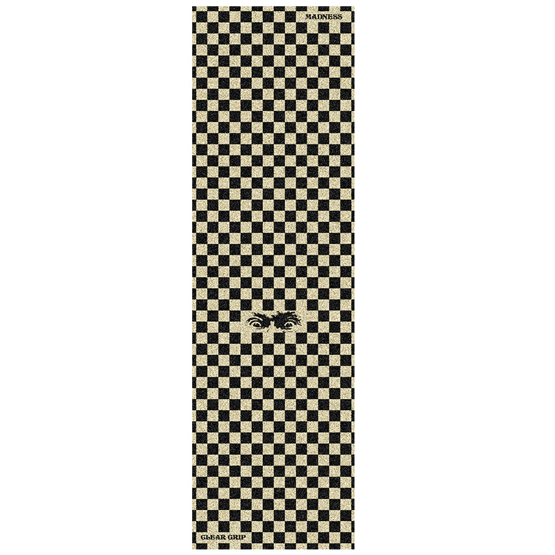 Madness Checkered View Griptape Sheet Clear 10.0 Madness Checkered View Griptape Sheet Clear 10.0