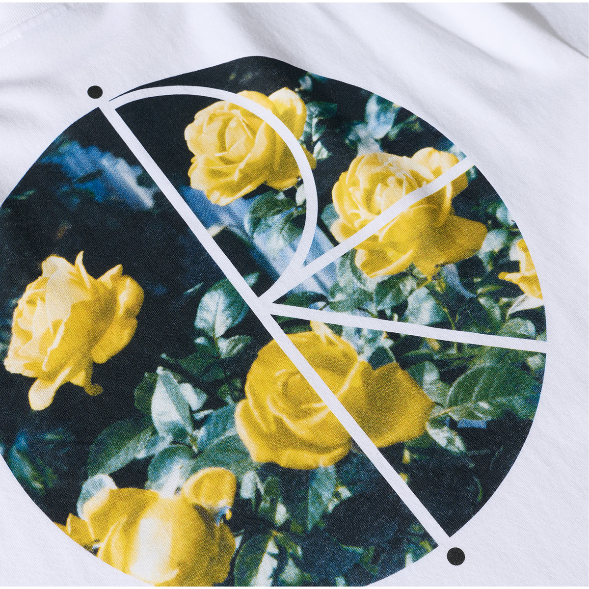 Polar Fill Logo T-Shirt Märtas Roses White