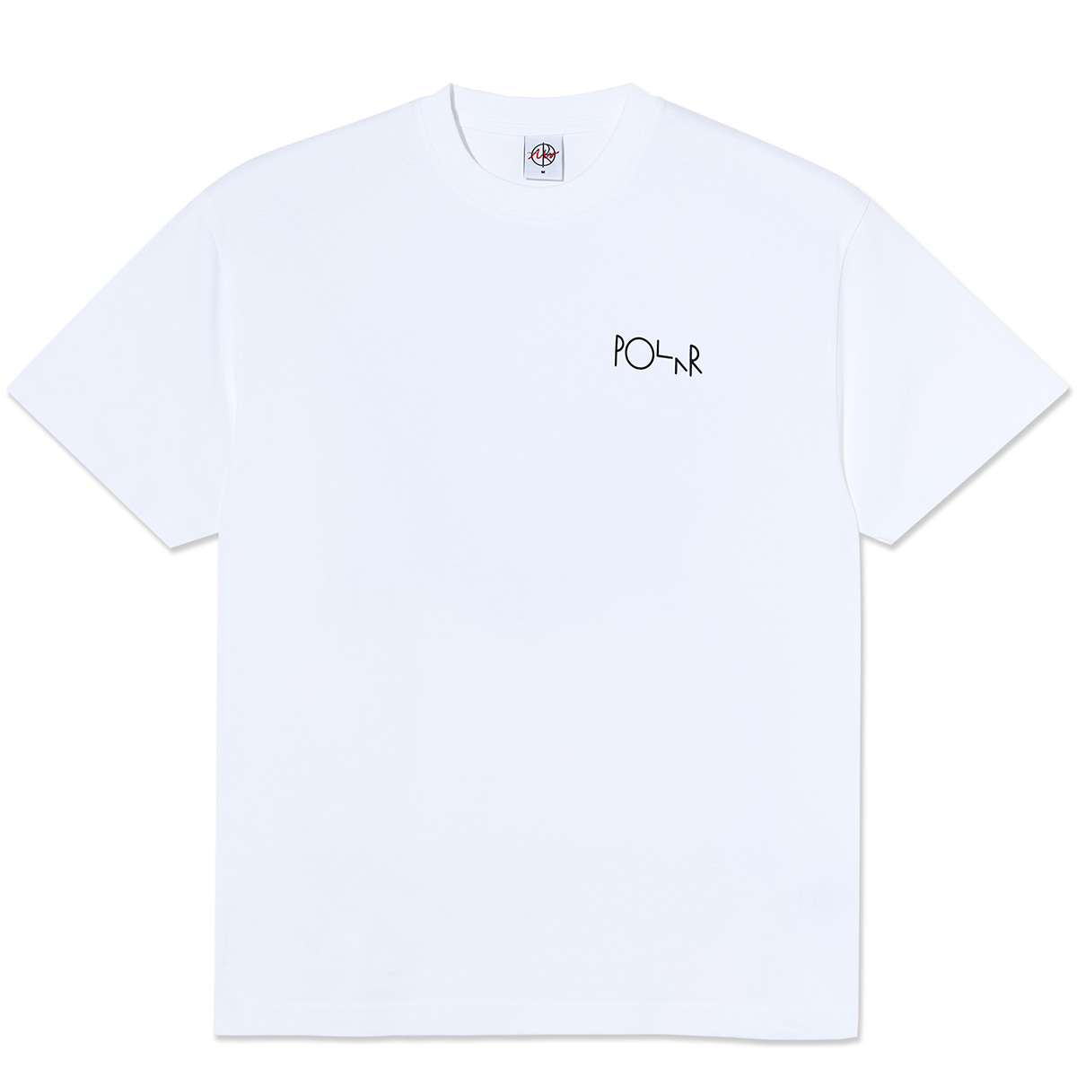 Polar Happy Sad Fill Logo T-Shirt White