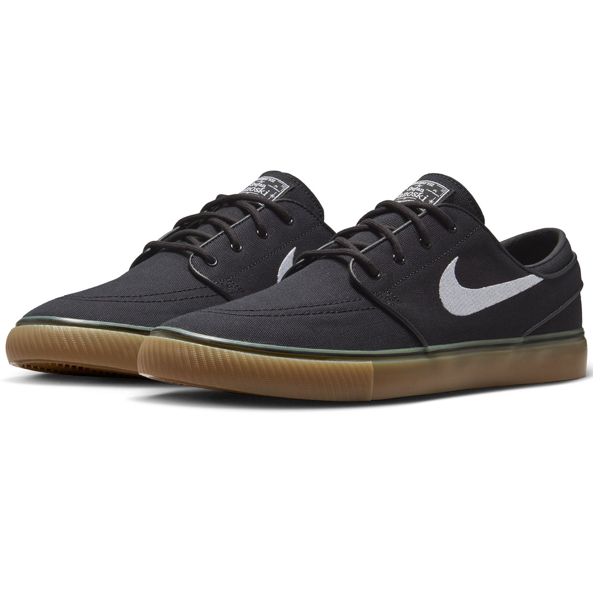 Nike SB Zoom Janoski OG+ Canvas Black/White-Black-White-Gum Lt Brown-Black Nike SB Zoom Janoski OG+ Canvas Black/White-Black-White-Gum Lt Brown-Black