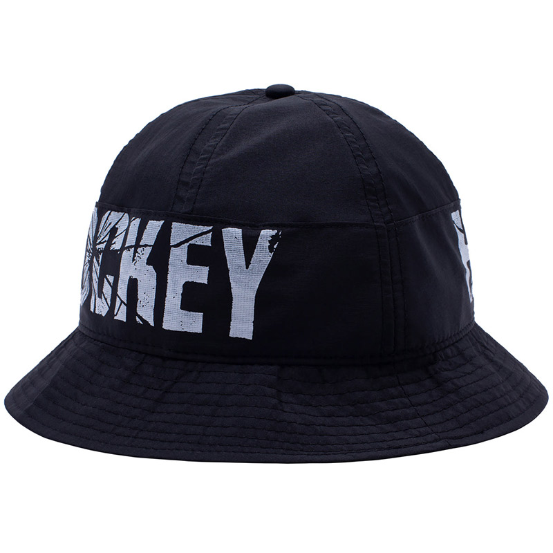 Hockey Crinkle Bell Bucket Hat Black/3M Hockey Crinkle Bell Bucket Hat Black/3M