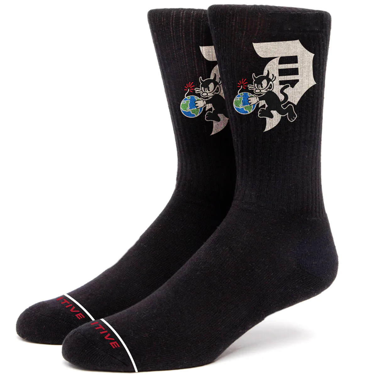 Primitive Savior Sock Black