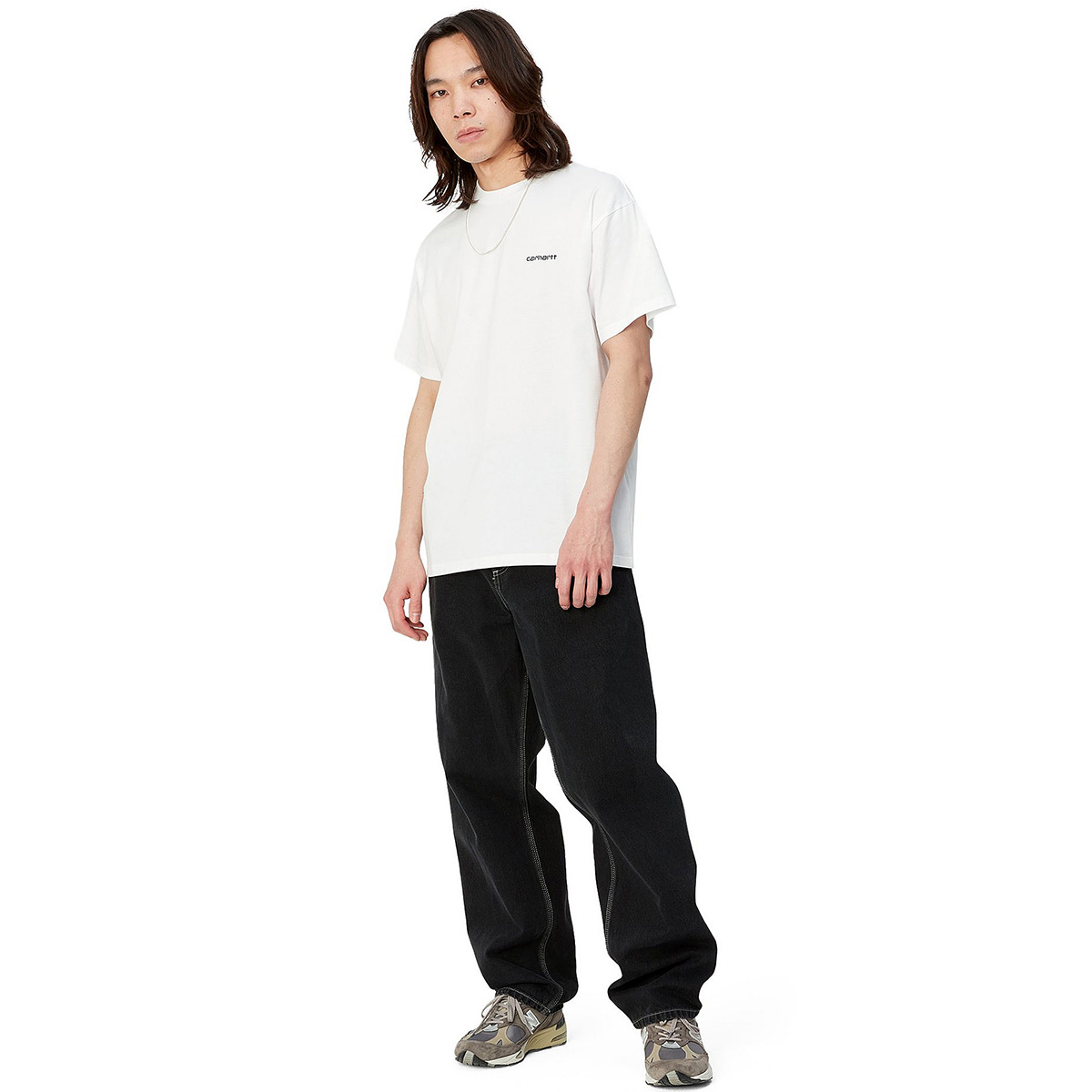 Carhartt WIP Simple Pant Black Heavy Stone Wash