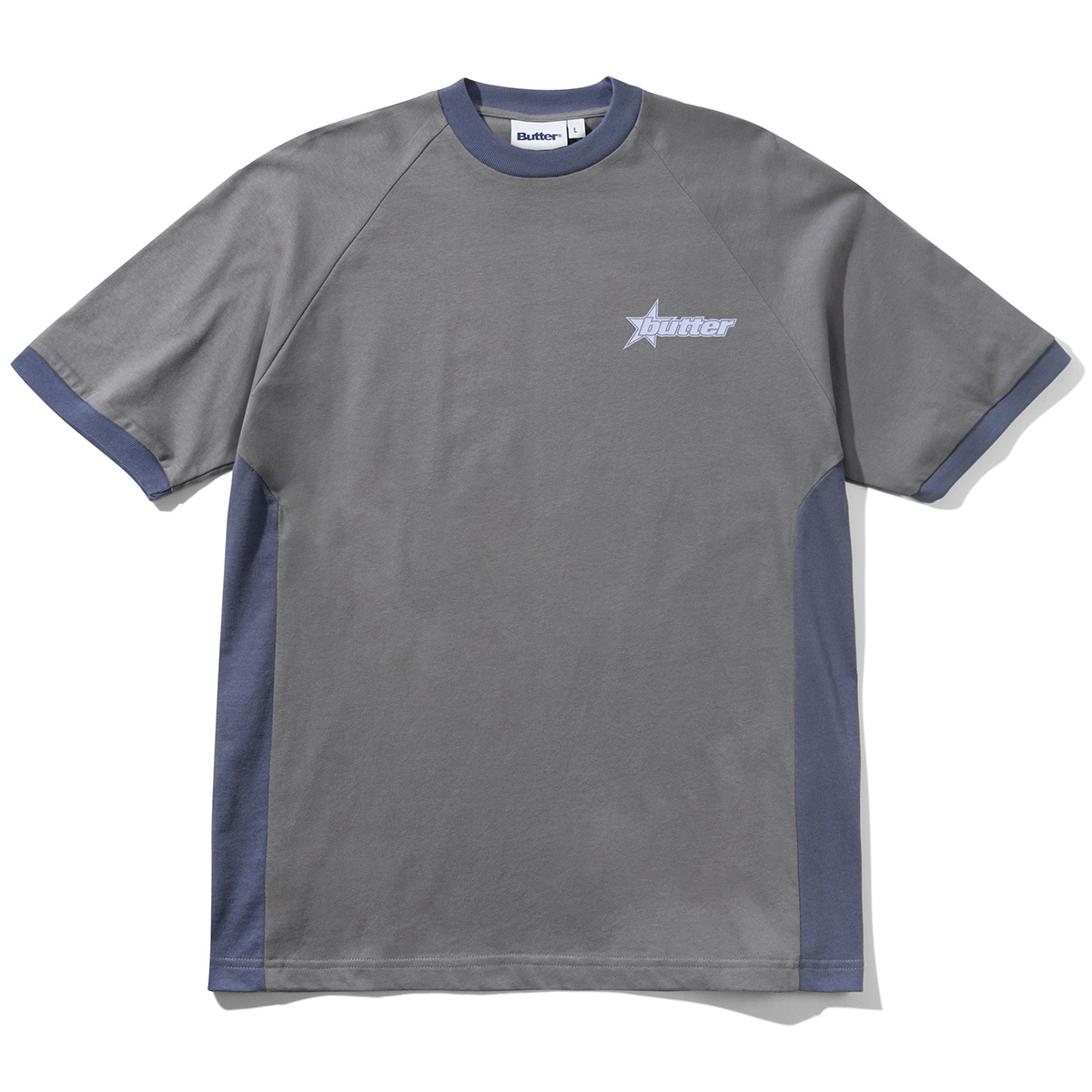 Butter Goods Racer T-shirt Slate Butter Goods Racer T-shirt Slate