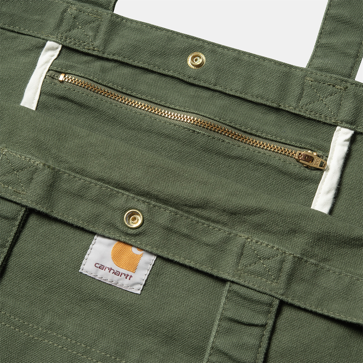 Carhartt WIP Bayfield Tote Bag Tarragon Rinsed