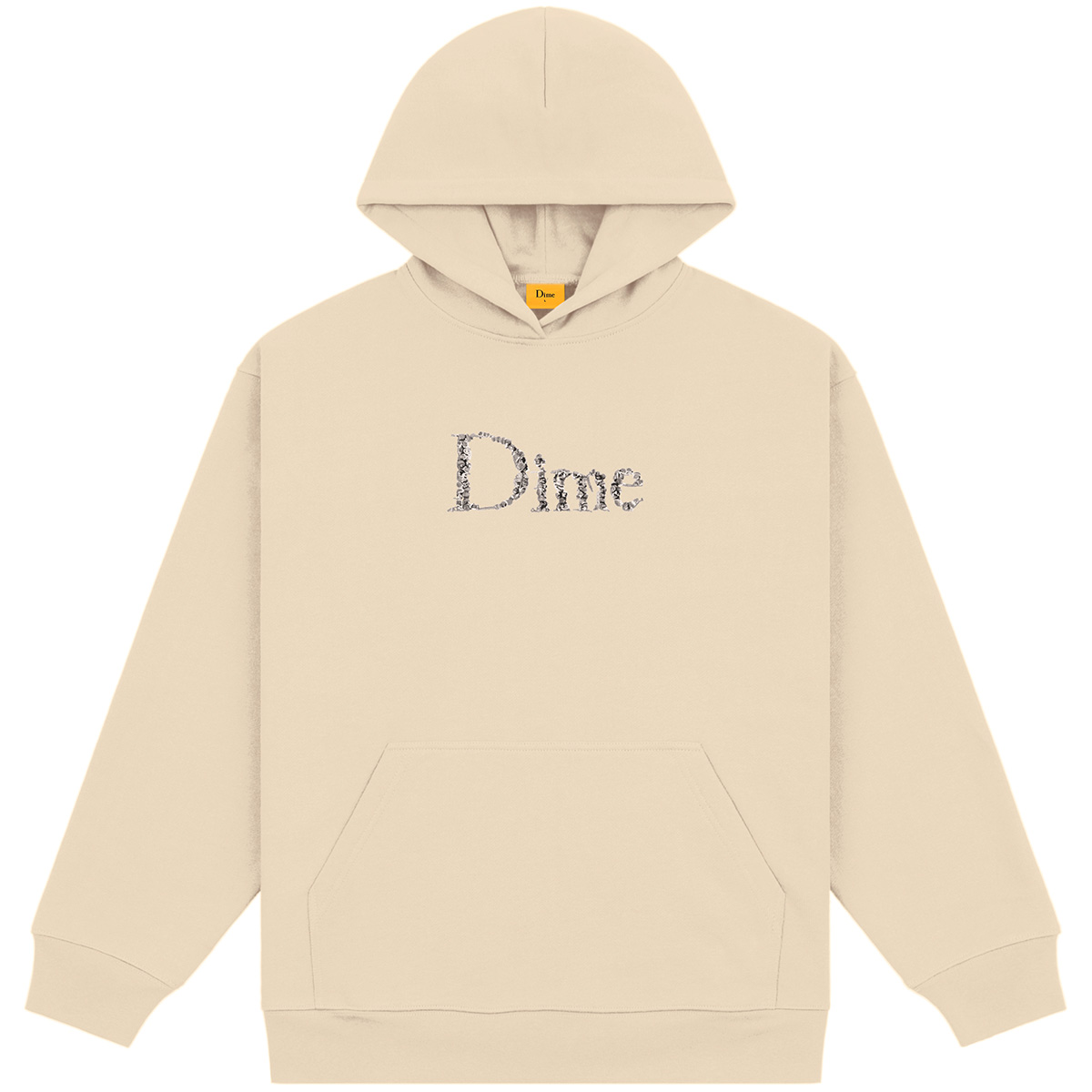 Dime Classic Skull Hoodie Fog Dime Classic Skull Hoodie Fog