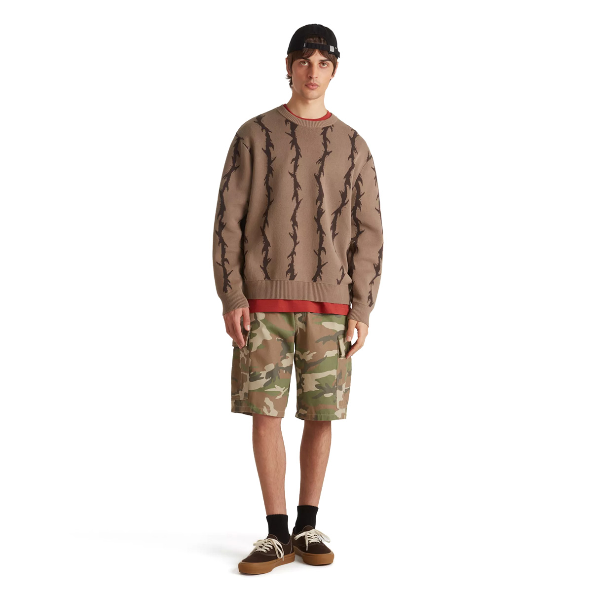 Vans Skate Thorn Sweater Walnut Vans Skate Thorn Sweater Walnut