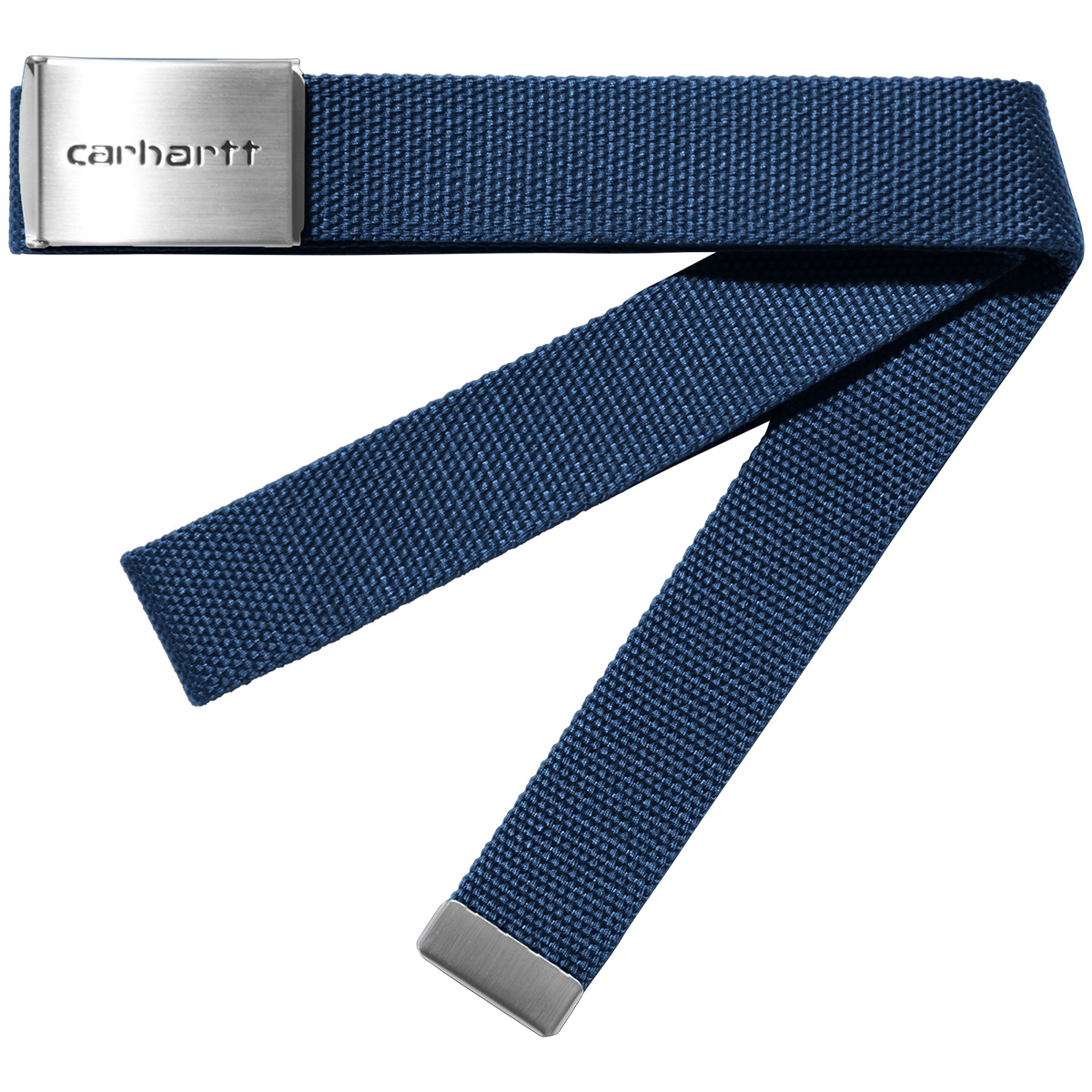 Carhartt WIP Clip Belt Chrome Elder Carhartt WIP Clip Belt Chrome Elder