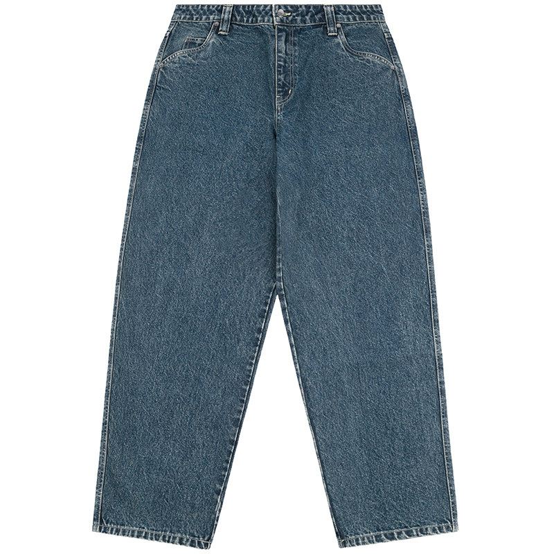 Dime Baggy Denim Pants Stone Washed Dime Baggy Denim Pants Stone Washed