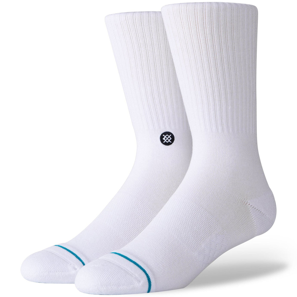 Stance Icon Socks White 3-Pack Stance Icon Socks White 3-Pack