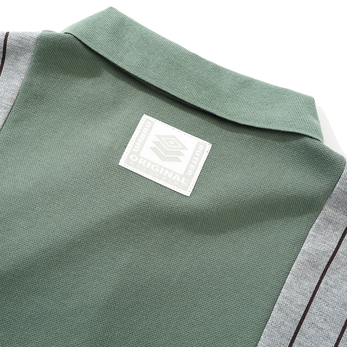 Butter Goods x Umbro Athletica Polo Shirt Sage