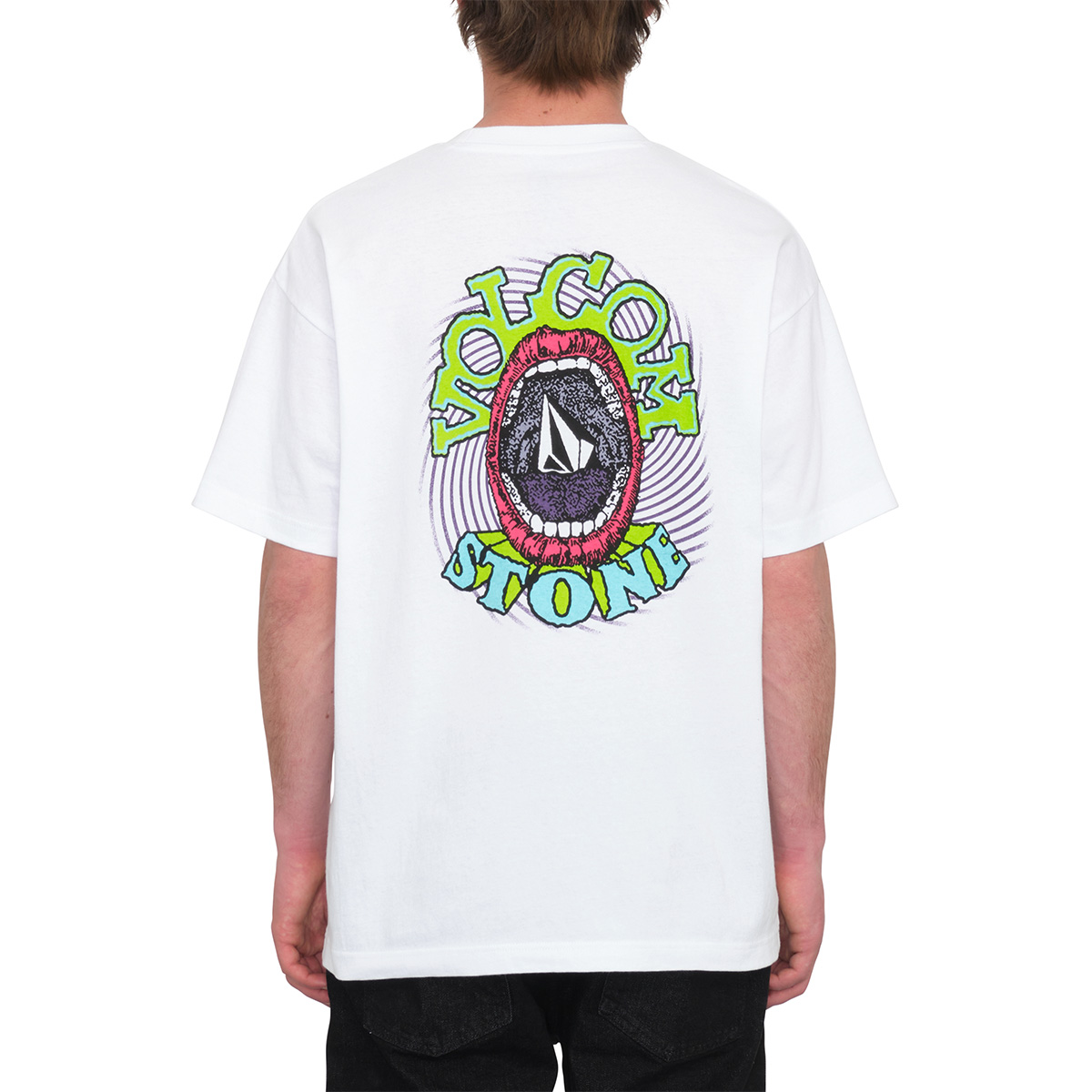 Volcom Volmo LSE T-Shirt White Volcom Volmo LSE T-Shirt White