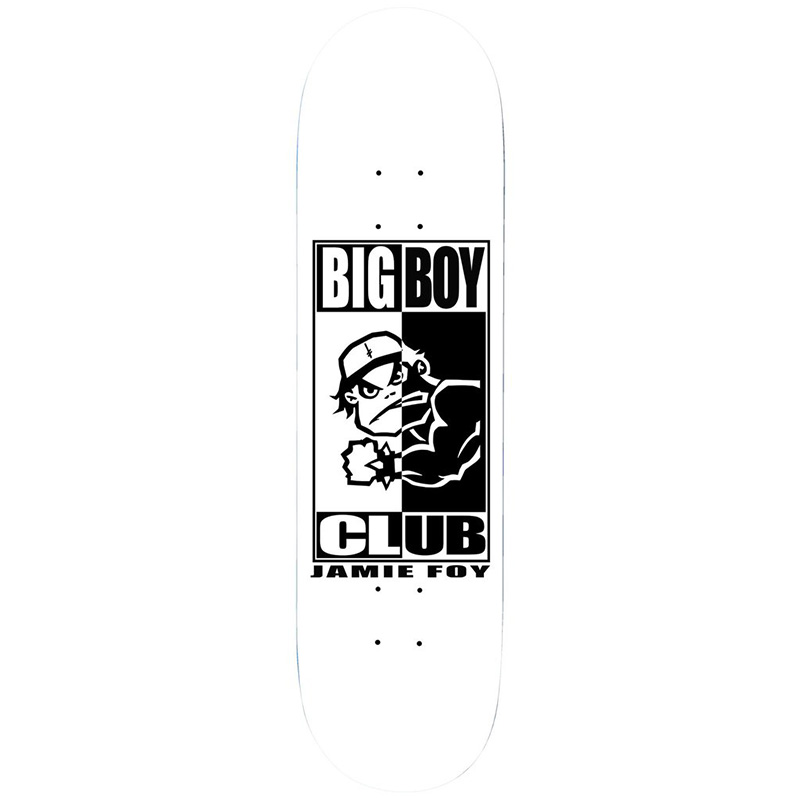 Deathwish Jamie Foy Big Boy Club Skateboard Deck 8.0