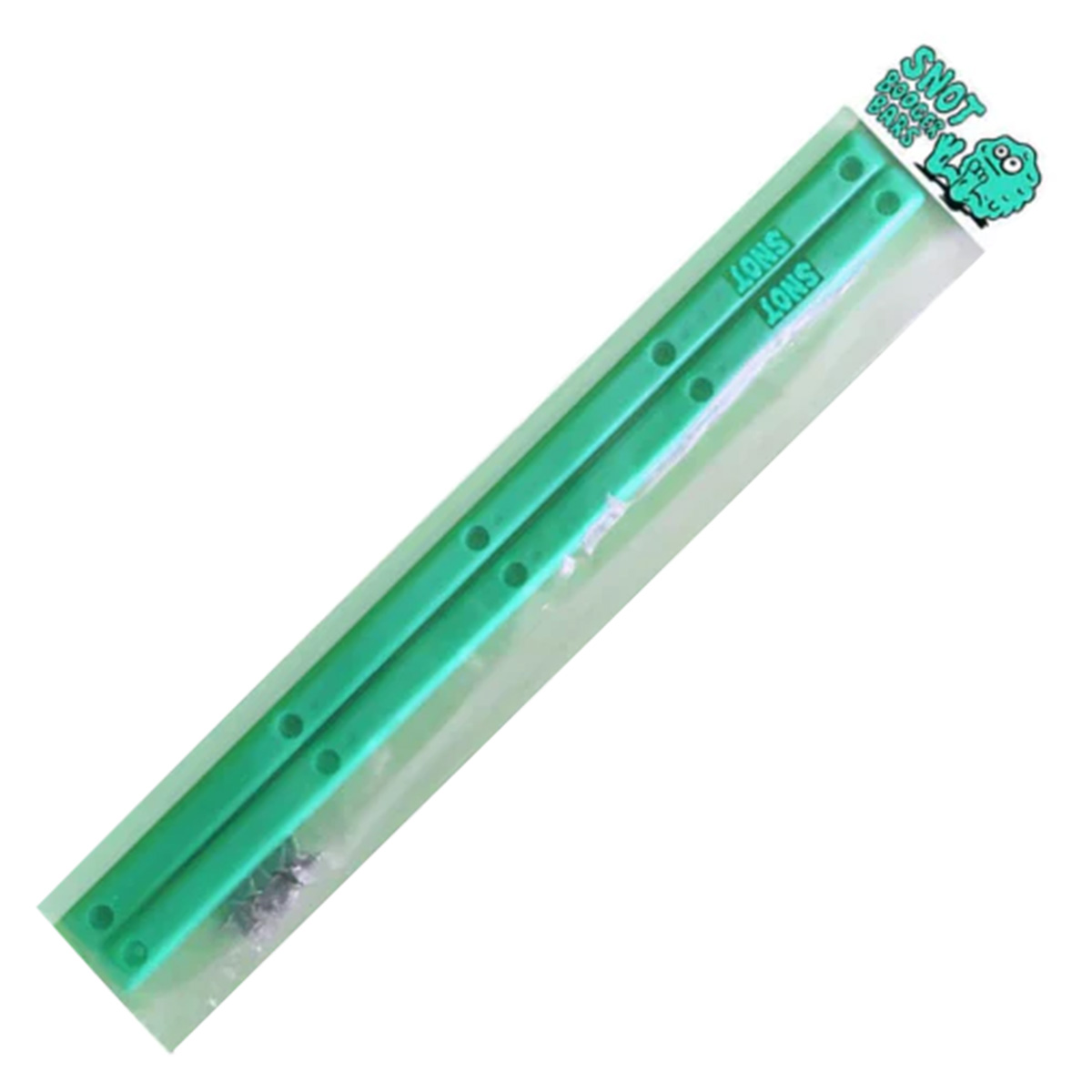 Snot Booger Bar Rails Teal -set of 2-