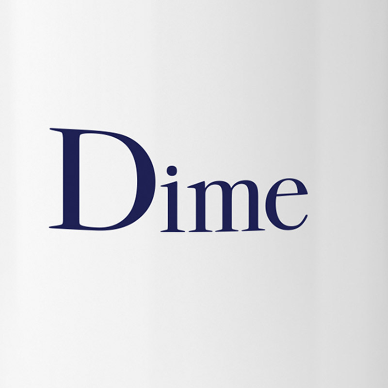 Dime Classic Logo Mug White Dime Classic Logo Mug White