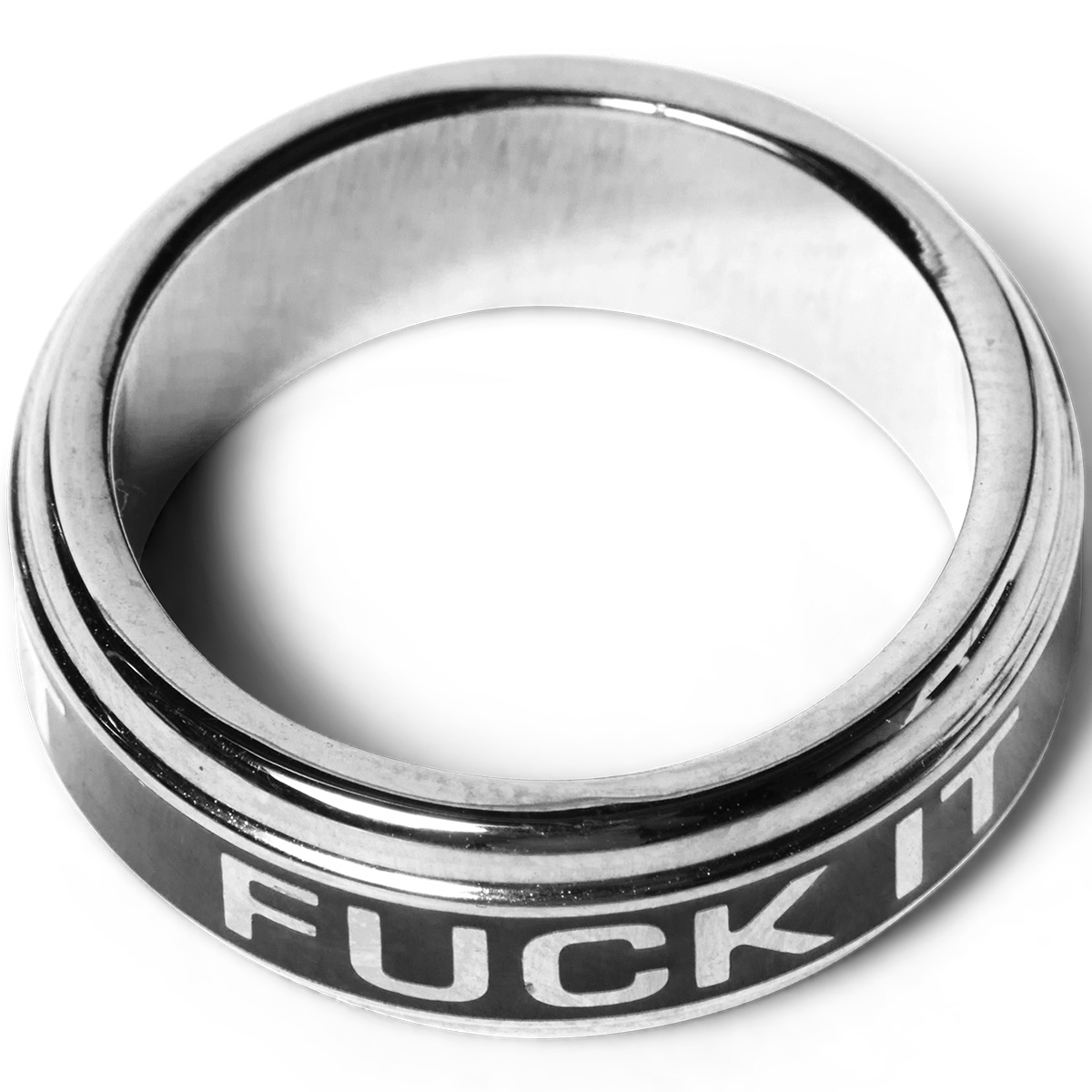 HUF Mono Ring Silver