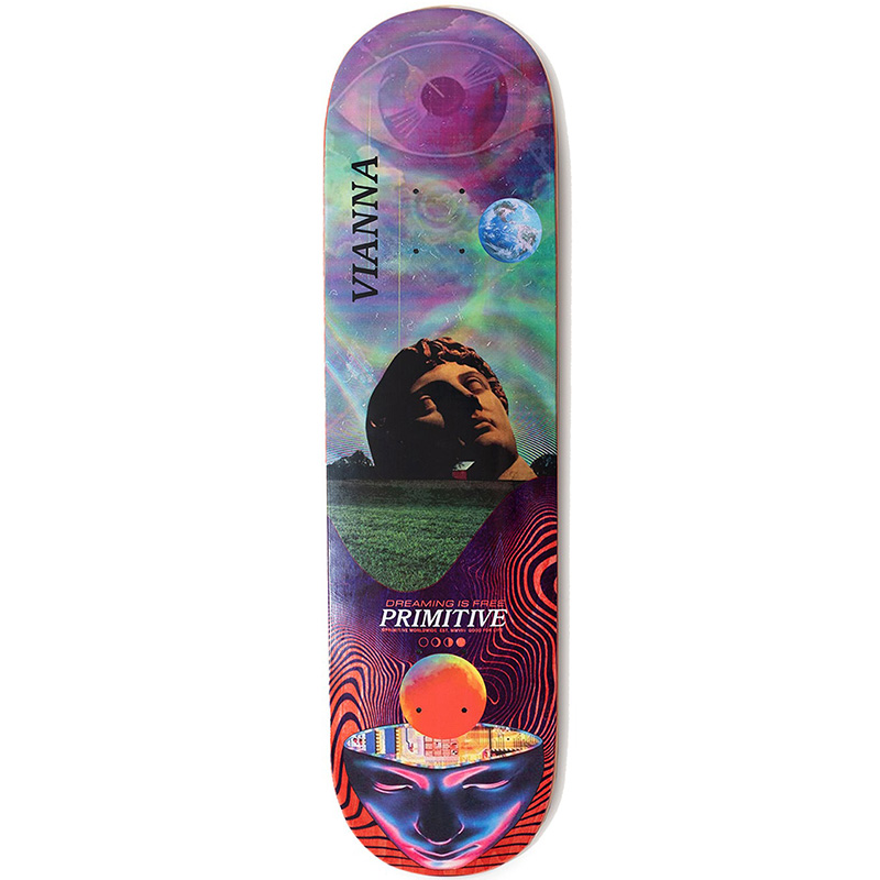 Primitive Vianna Bliss Skateboard Deck Multi 8.38